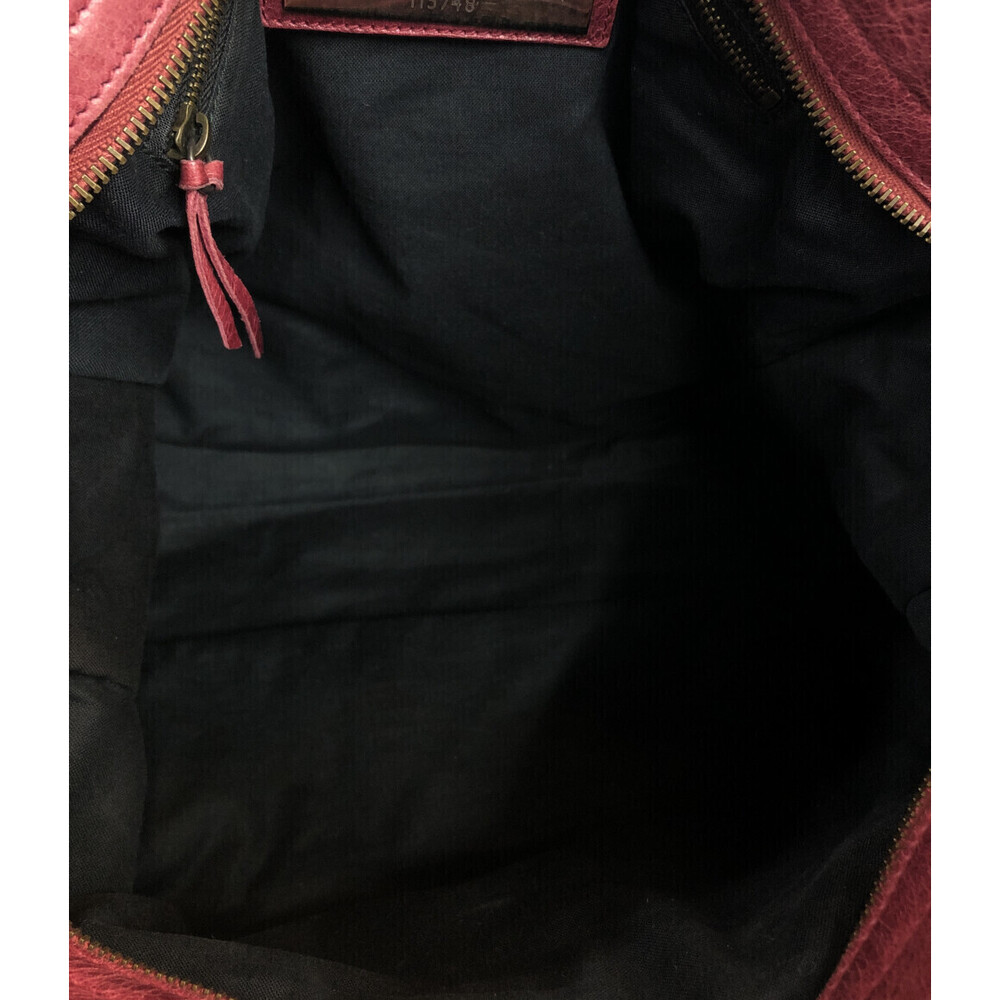Balenciaga Le City bag lambskin leather Red - Picture 3 of 6